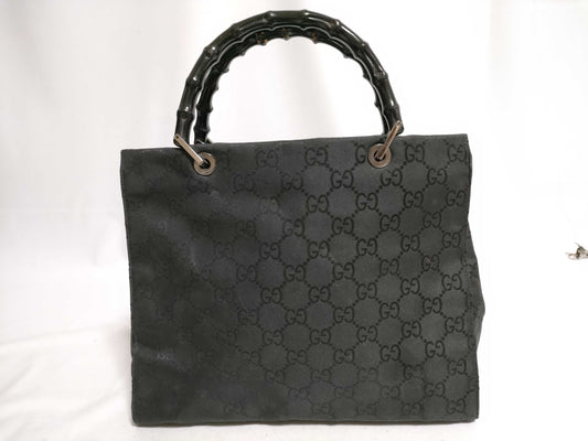 GUCCI Bamboo Gucci GG Supreme Bamboo Handbag Handbag
