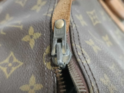 LOUIS VUITTON RFID Unverified Monogram Louis Vuitton Keepall 55 Boston Bag M41424/SA