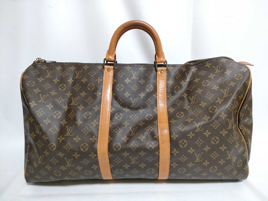 LOUIS VUITTON RFID Unverifiable Monogram Louis Vuitton Monogram Keepall 60 Boston Bag M41422/VI862