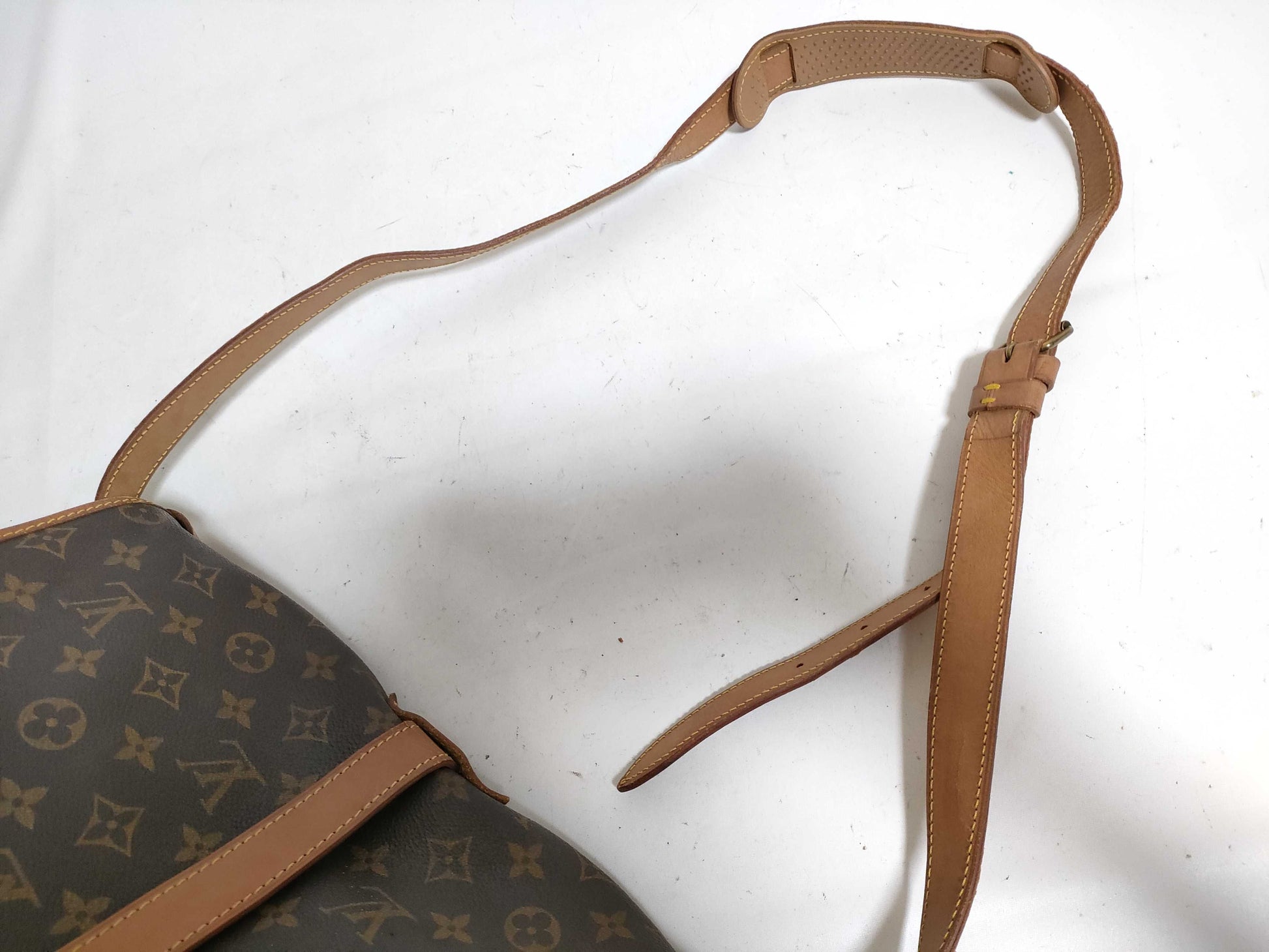 LOUIS VUITTON RFID Unverified Monogram Louis Vuitton Saumur 35 M42254/AR0962 Shoulder Bag