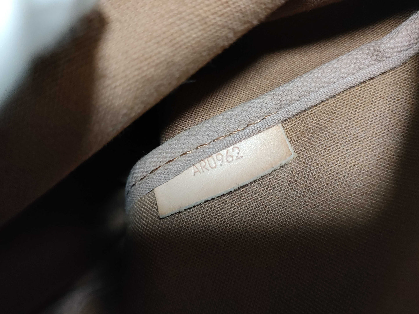 LOUIS VUITTON RFID Unverified Monogram Louis Vuitton Saumur 35 M42254/AR0962 Shoulder Bag
