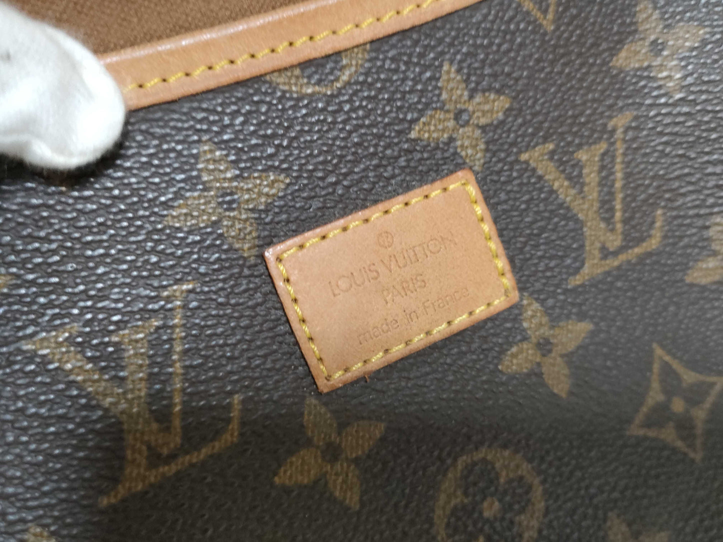 LOUIS VUITTON RFID Unverified Monogram Louis Vuitton Saumur 35 M42254/AR0962 Shoulder Bag