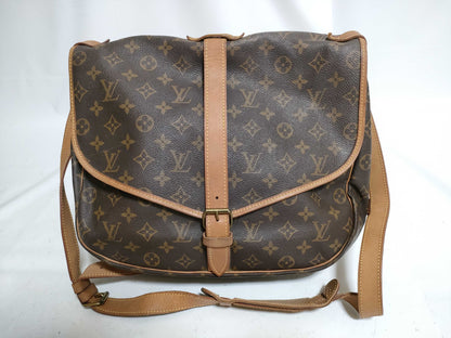LOUIS VUITTON RFID Unverified Monogram Louis Vuitton Saumur 35 M42254/AR0962 Shoulder Bag