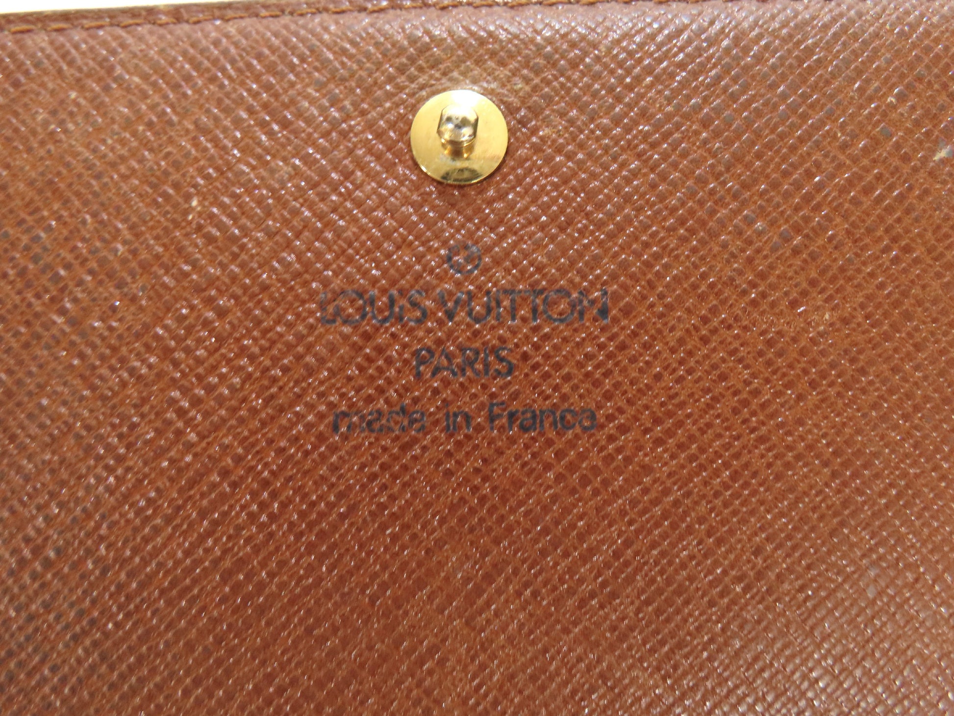 LOUIS VUITTON Monogram Louis Vuitton Monogram Porte Monnaie-Vieux-Tresor M61730/RA1915 Wallet