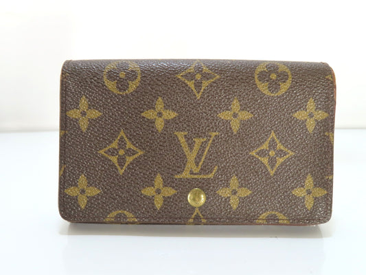 LOUIS VUITTON Monogram Louis Vuitton Monogram Porte Monnaie-Vieux-Tresor M61730/RA1915 Wallet