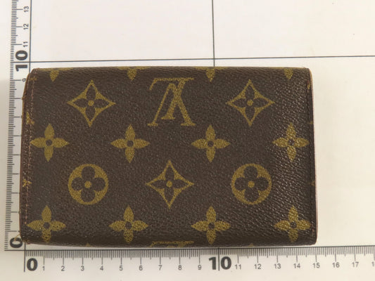 LOUIS VUITTON Monogram Louis Vuitton Monogram Porte Monnaie-Vieux-Tresor M61730/RA1915 Wallet