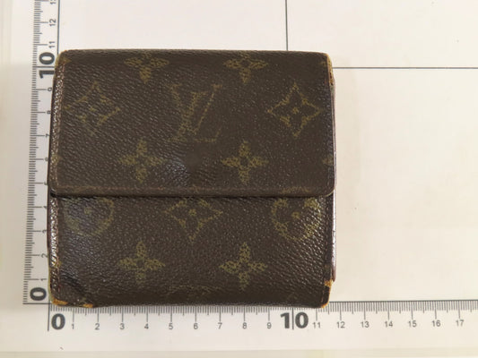 LOUIS VUITTON **** Monogram Louis Vuitton Monogram Porte Monnaie Carte Credit M61600/TH1923 Wallet