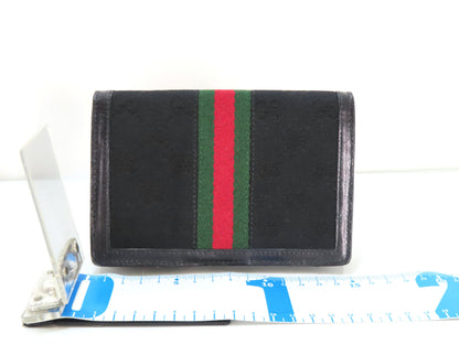 GUCCI GG Canvas Sherry Line Pouch Box Pouch