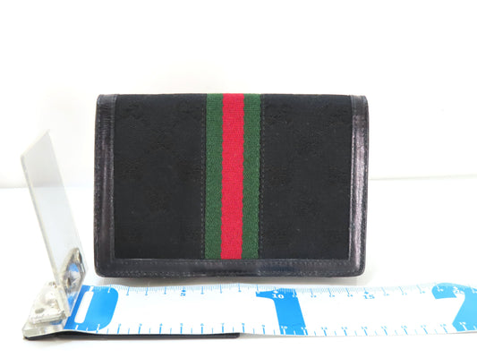 GUCCI GG Canvas Sherry Line Pouch Box Pouch