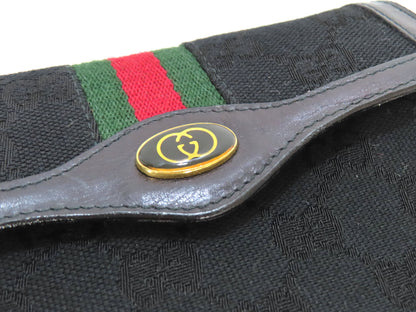 GUCCI GG Canvas Sherry Line Pouch Box Pouch