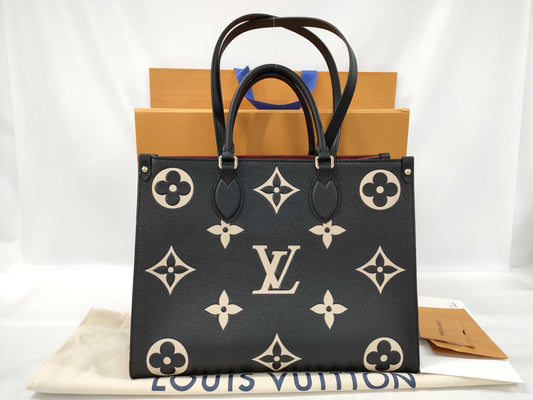 LOUIS VUITTON Monogram Empreinte On the Go MM M45653/RFID Box, Dust Bag, Tote Bag