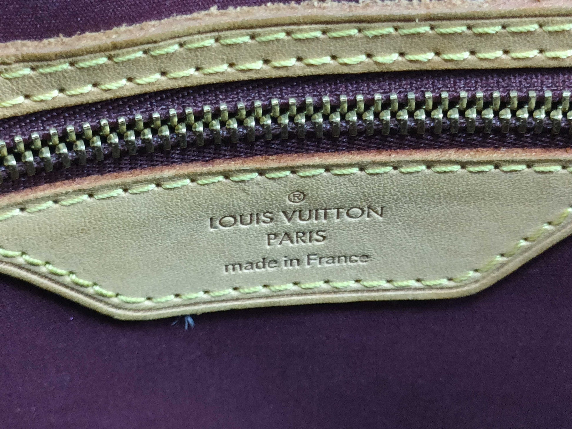 LOUIS VUITTON RFID Unverified DR 3172 Vernis LOUIS VUITTON Blair MM Handbag