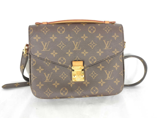 LOUIS VUITTON Monogram Pochette Metis MM Shoulder Bag