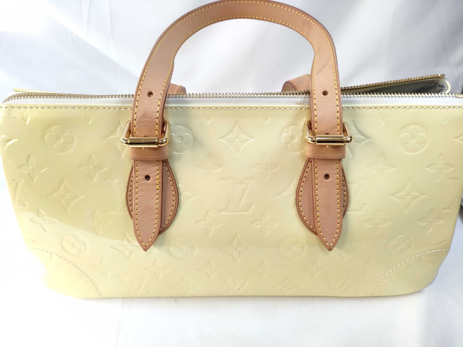 LOUIS VUITTON RFID Unverified FL 2058 Vernis LOUIS VUITTON Rosewood Aveni Handbag