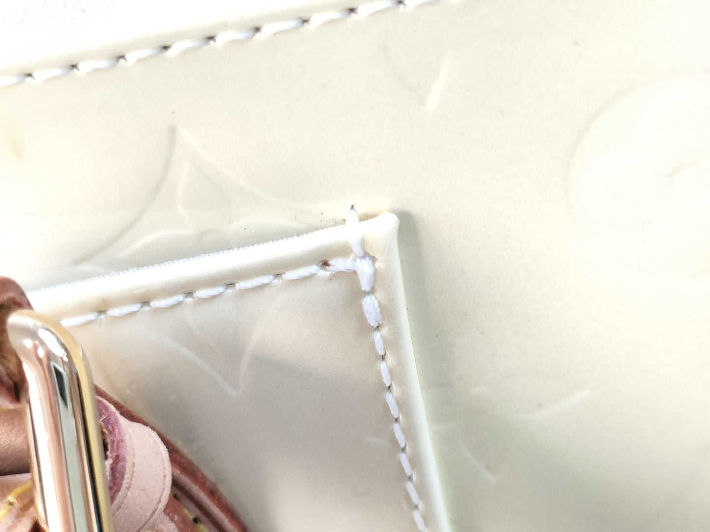 LOUIS VUITTON RFID Unverified FL 2058 Vernis LOUIS VUITTON Rosewood Aveni Handbag