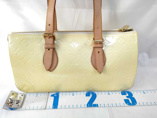 LOUIS VUITTON RFID Unverified FL 2058 Vernis LOUIS VUITTON Rosewood Aveni Handbag