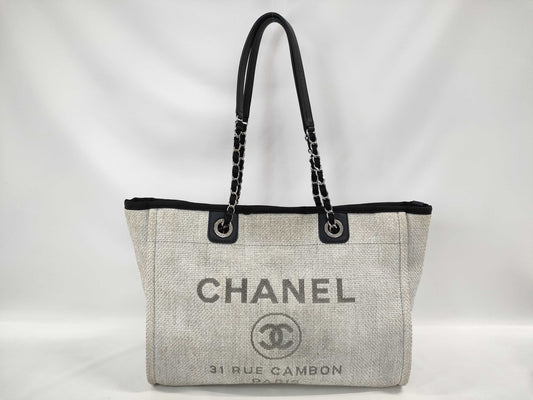 CHANEL Deauville Shoulder Bag