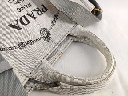 PRADA Canapa 2-way tote bag