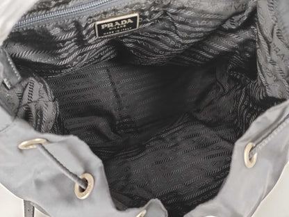 PRADA Nylon Prada Backpack Black Backpack