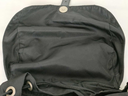 PRADA Nylon Prada Backpack Black Backpack