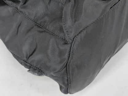 PRADA Nylon Prada Backpack Black Backpack