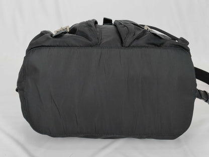 PRADA Nylon Prada Backpack Black Backpack