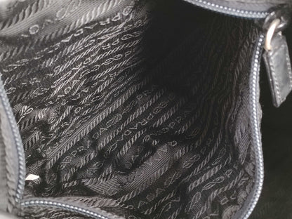 PRADA Nylon Prada Backpack Black Backpack