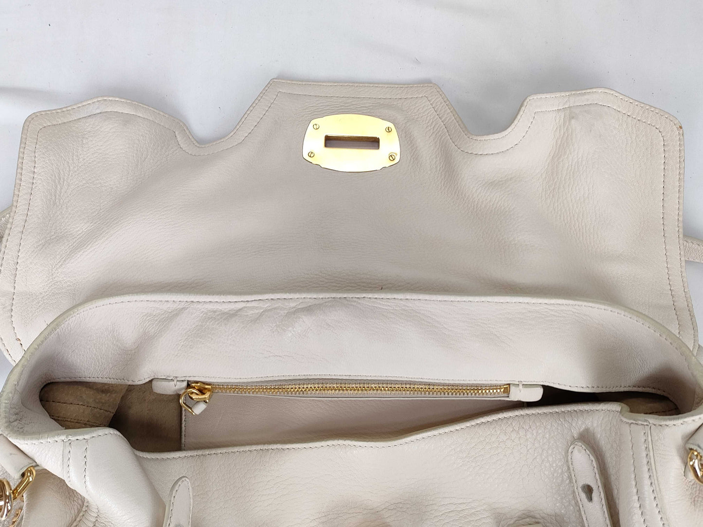 Miu Miu Turn Lock 2-Way Handbag