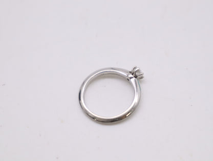 Tiffany & Co. Solitaire D0.20ct PT950 3.3g Ring 