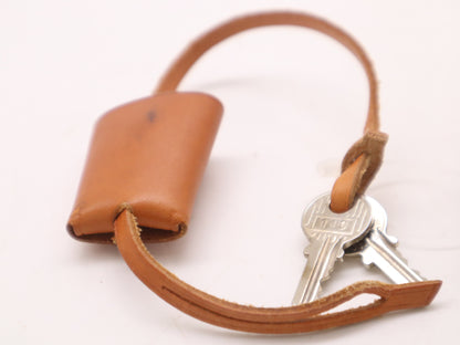 HERMES Leather and Canvas Airbag MM □C Stamp 1999 Brown Beige Shoulder Bag with Spare Bag