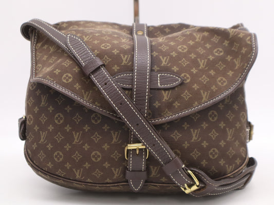 LOUIS VUITTON M95227 Mini Lansaumur 30 Ebene Shoulder Bag