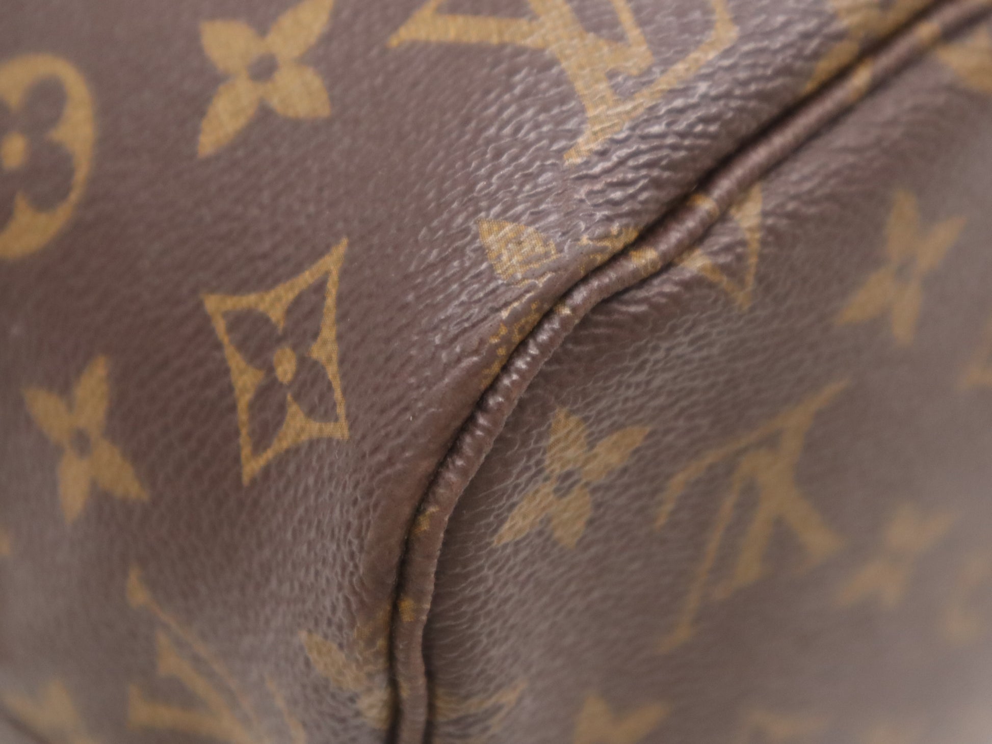 LOUIS VUITTON M40996 Monogram Neverfull MM Fuchsia Tote Bag with Pouch and Dust Bag