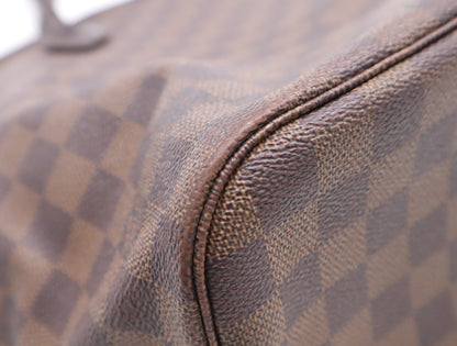 LOUIS VUITTON N51105 Damier Neverfull MM Old Model Tote Bag