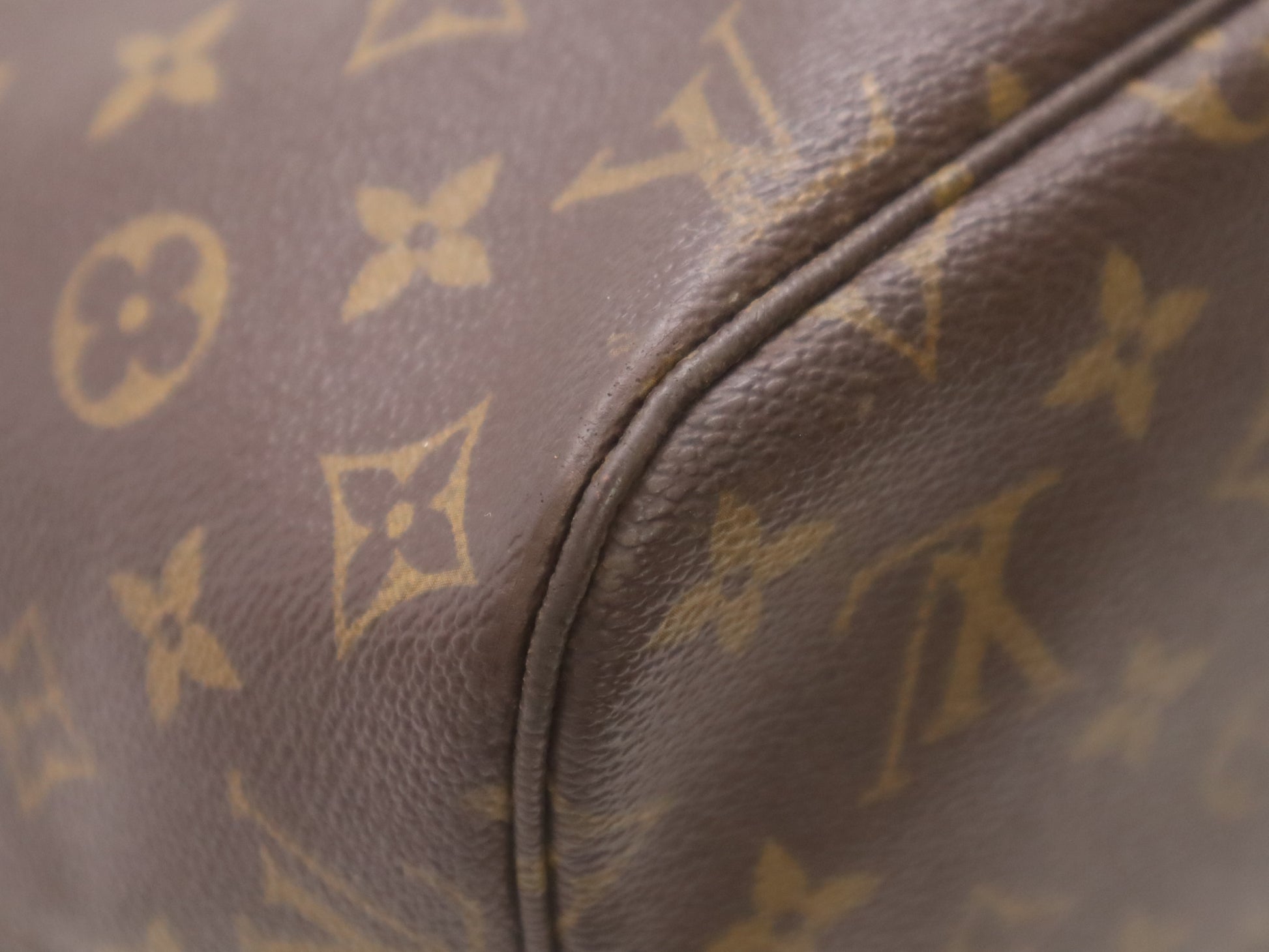 LOUIS VUITTON M40156 Monogram Neverfull MM Old Model Tote Bag