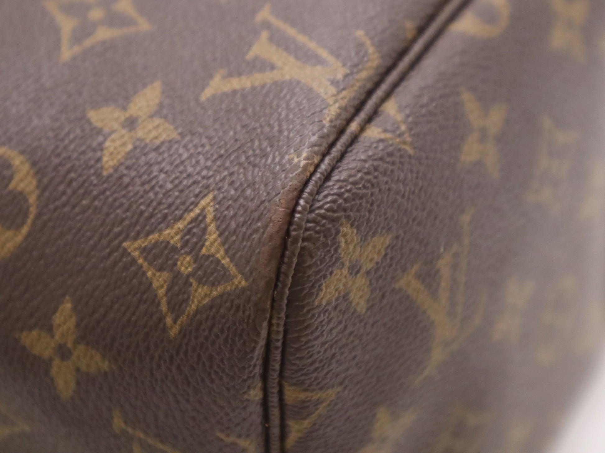 LOUIS VUITTON M40156 Monogram Neverfull MM Old Model Tote Bag