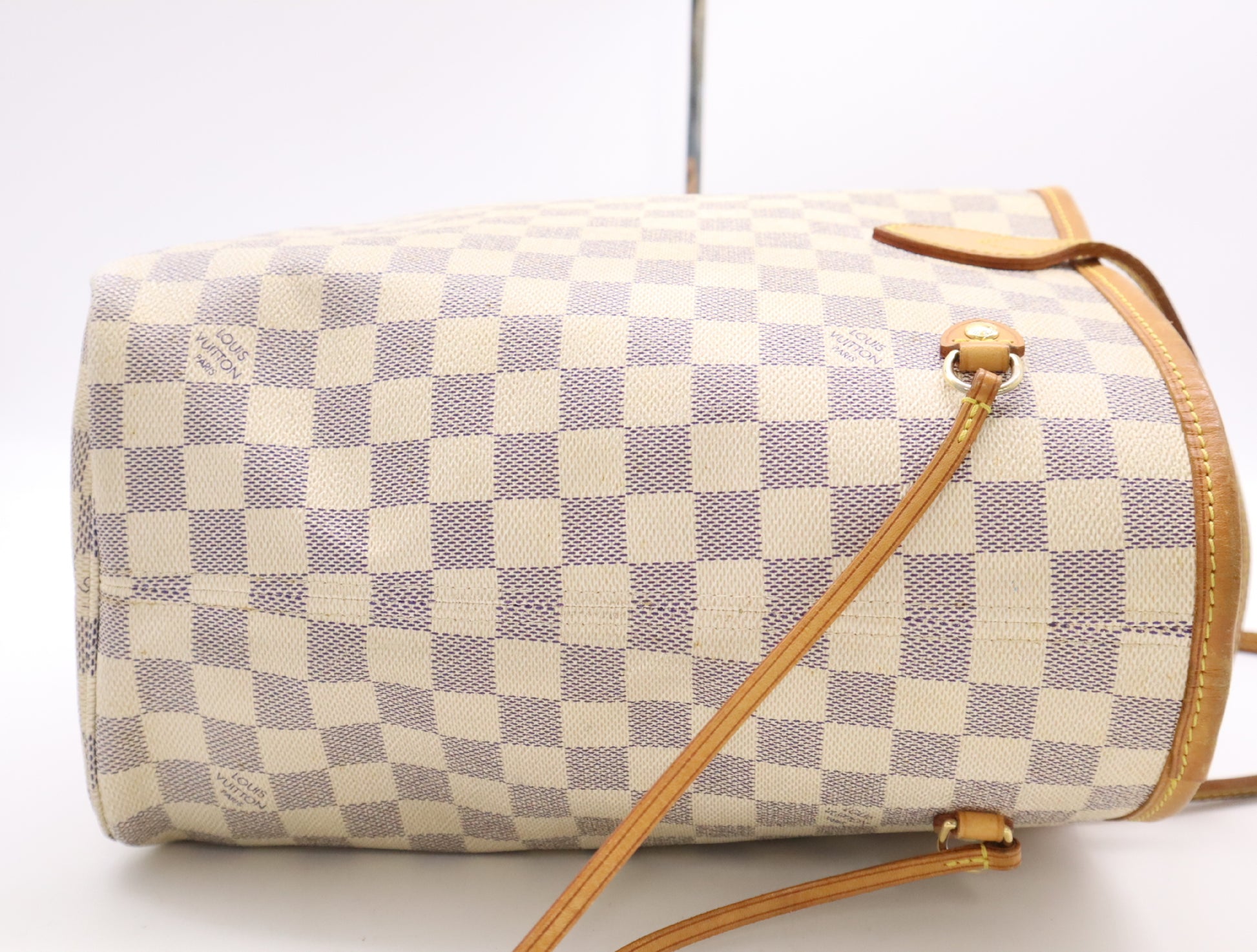 LOUIS VUITTON N51107 Azur Neverfull MM Old Model Tote Bag