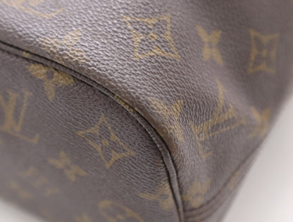 LOUIS VUITTON M40155 Monogram Neverfull PM Old-Style Tote Bag