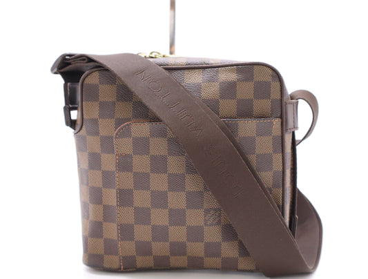 LOUIS VUITTON N41442 Damier Olaf PM Shoulder Bag