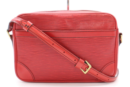 LOUIS VUITTON M52317 Epi Trocadero 24 Castilian Red Shoulder Bag