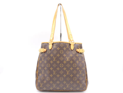 LOUIS VUITTON M51153 Monogram Batignolles Vertical Tote Bag