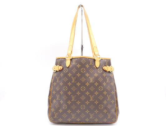 LOUIS VUITTON M51153 Monogram Batignolles Vertical Tote Bag