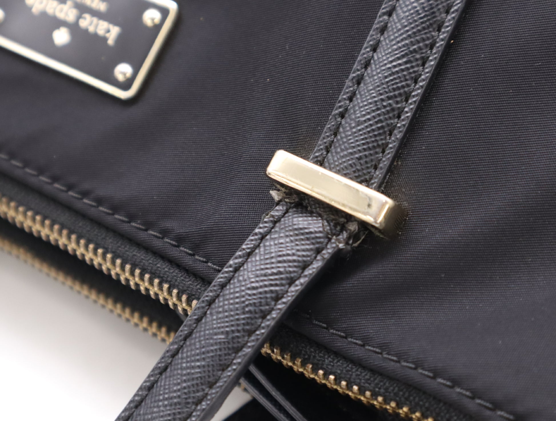 Kate Spade nylon tote bag with shoulder strap