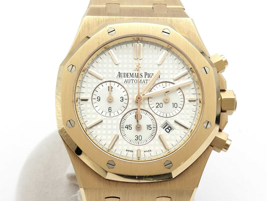AUDEMARS PIGUET Royal Oak 26320OR.OO.1220OR.02 I22818-1730 Automatic White Dial 18K Gold Men's Watch