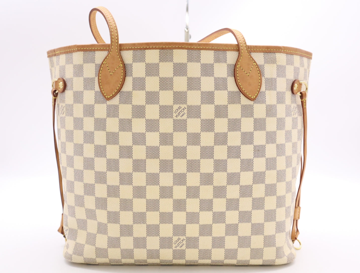LOUIS VUITTON N51107 Azur Neverfull MM Old Model Tote Bag