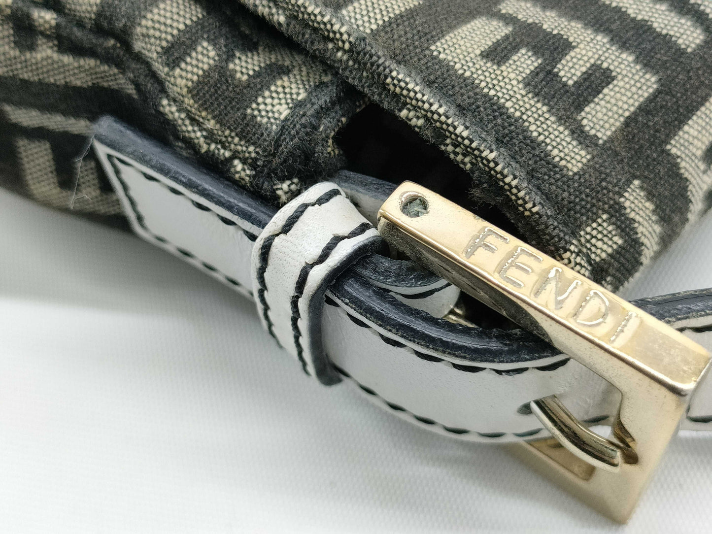 FENDI Zucca pattern Zucchino Mamma Bucket shoulder bag