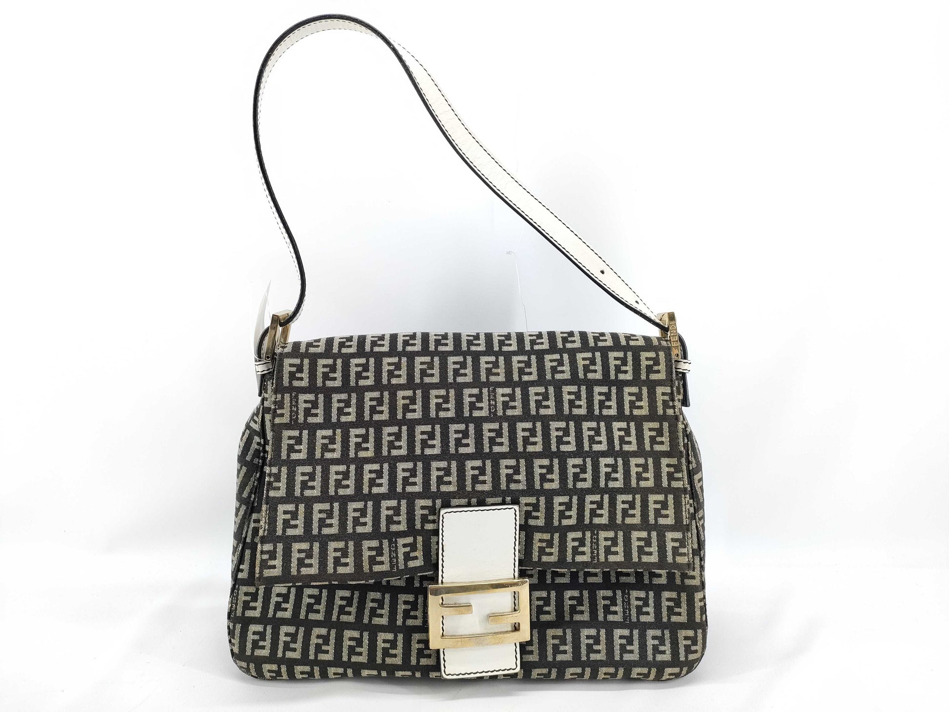 FENDI Zucca pattern Zucchino Mamma Bucket shoulder bag