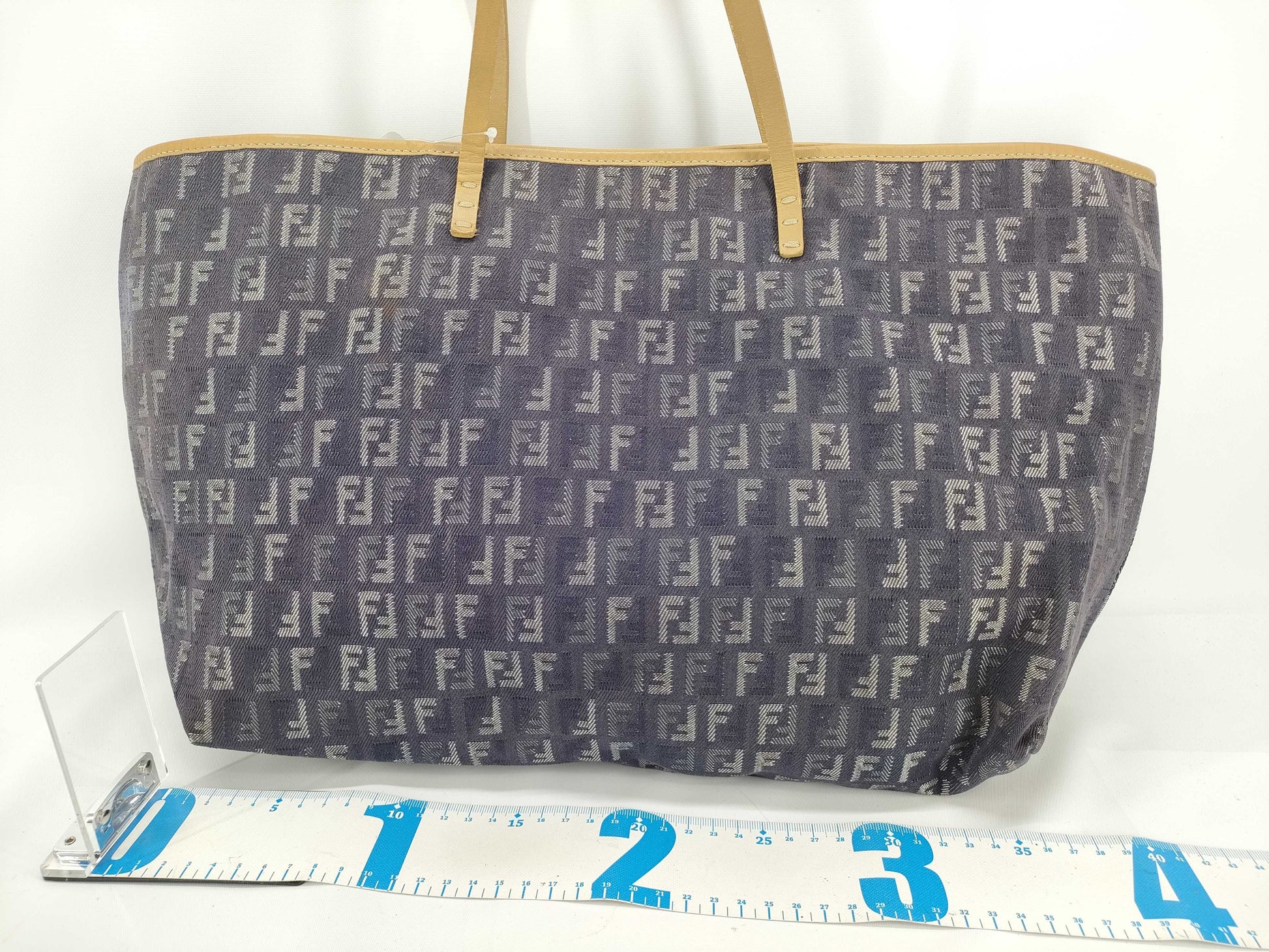 FENDI Zucca Print Zucchino Tote Bag