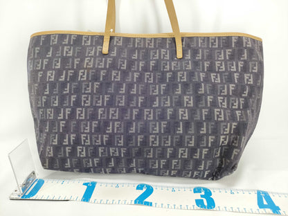 FENDI Zucca Print Zucchino Tote Bag