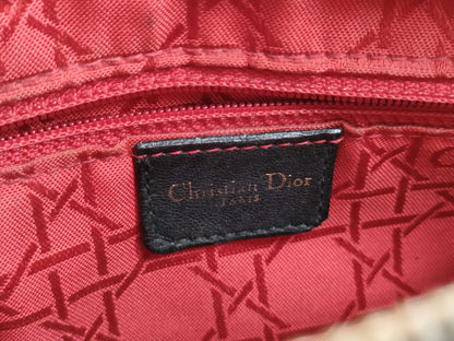 Dior Cannage Patent Leather Handbag