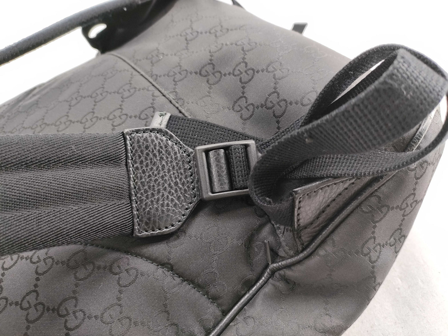 GUCCI GG pattern backpack